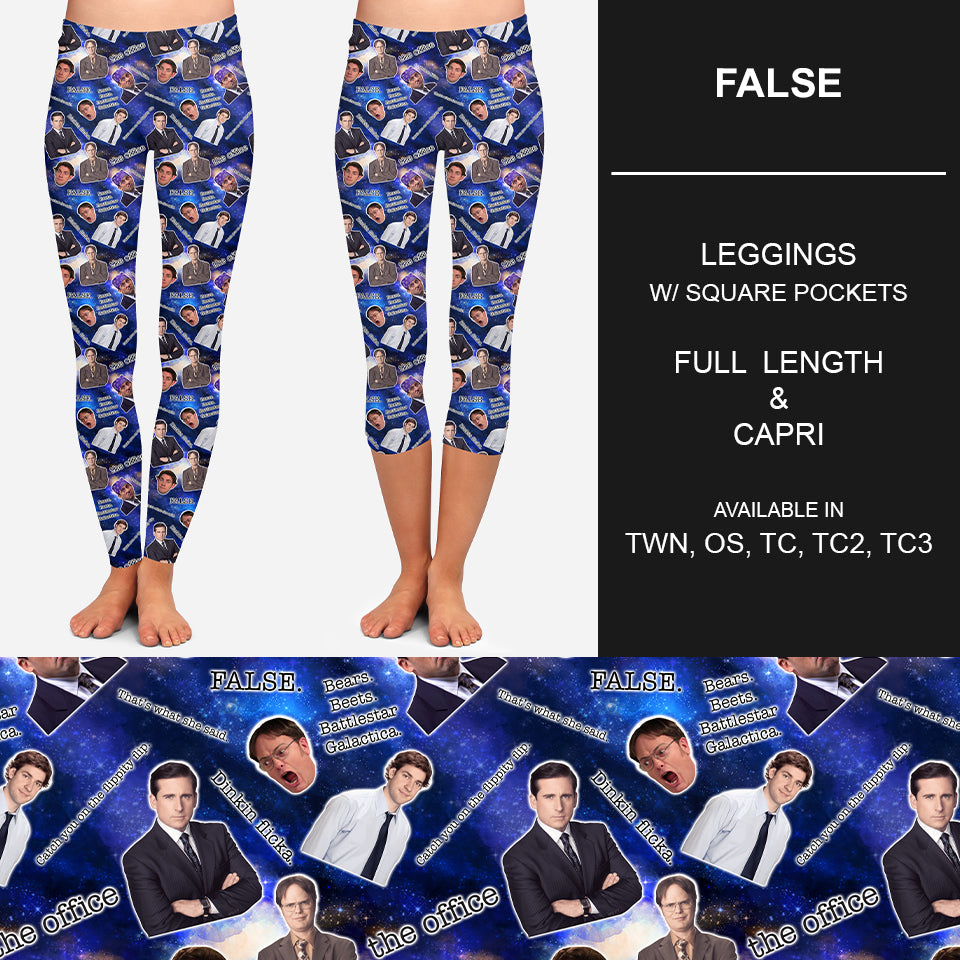 RTS - False Leggings w/ Pockets