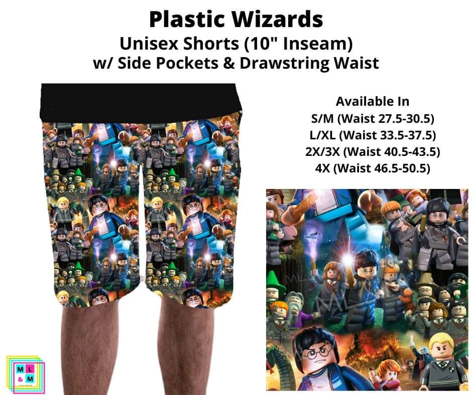 Plastic Wizards Unisex Shorts