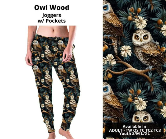 Owl Wood Joggers