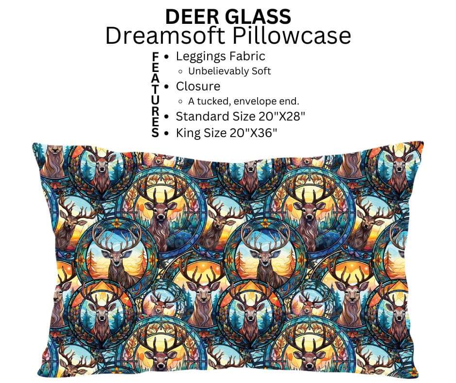 Deer Glass Dreamsoft Pillowcase