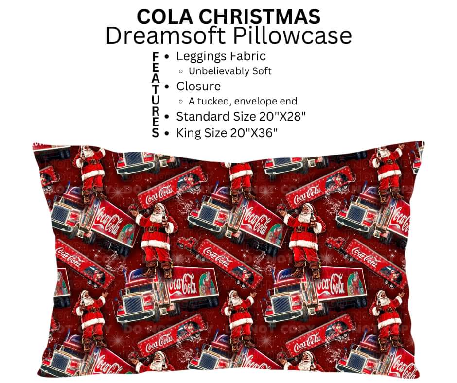 Cola Christmas Dreamsoft Pillowcase