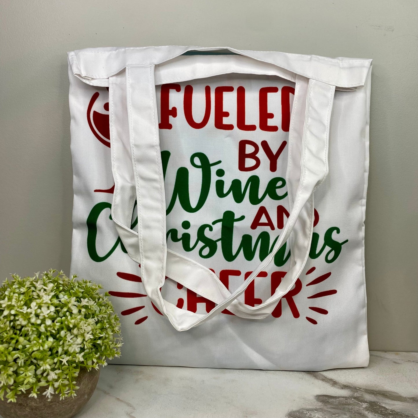 Tote Bag - Christmas - #38 - Fueled By Wine