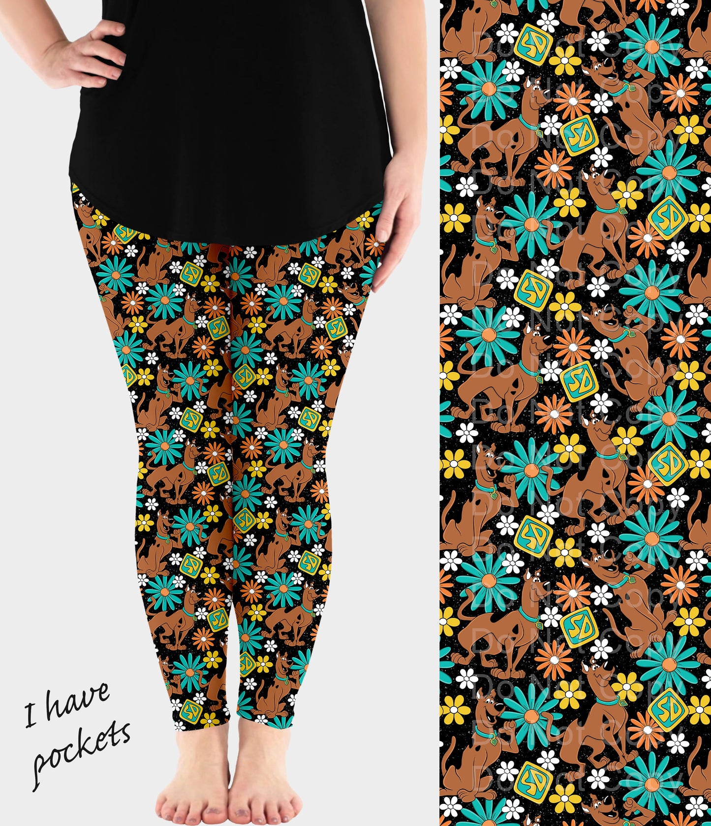 RTS - Floral Mystery Leggings w/ Pockets