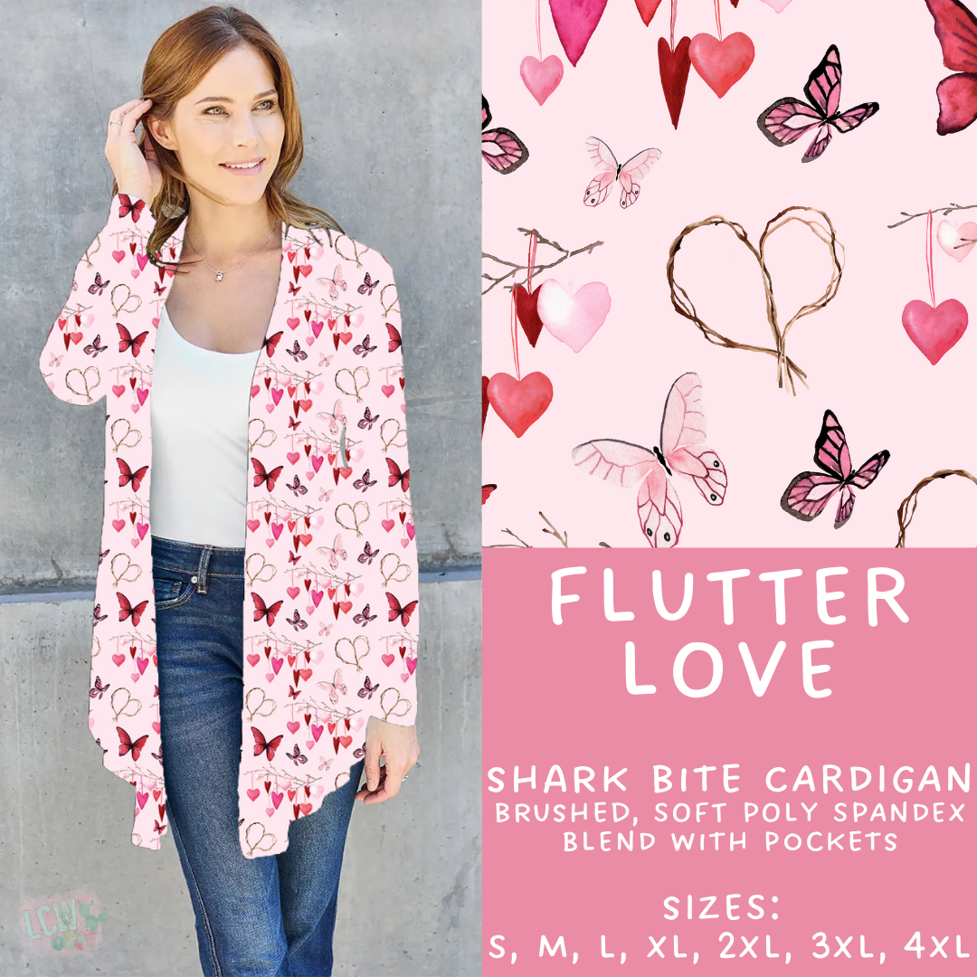 Batch #252 - Valentines Day - Closes 12/11 - ETA late Jan - Flutter Love Cardigan