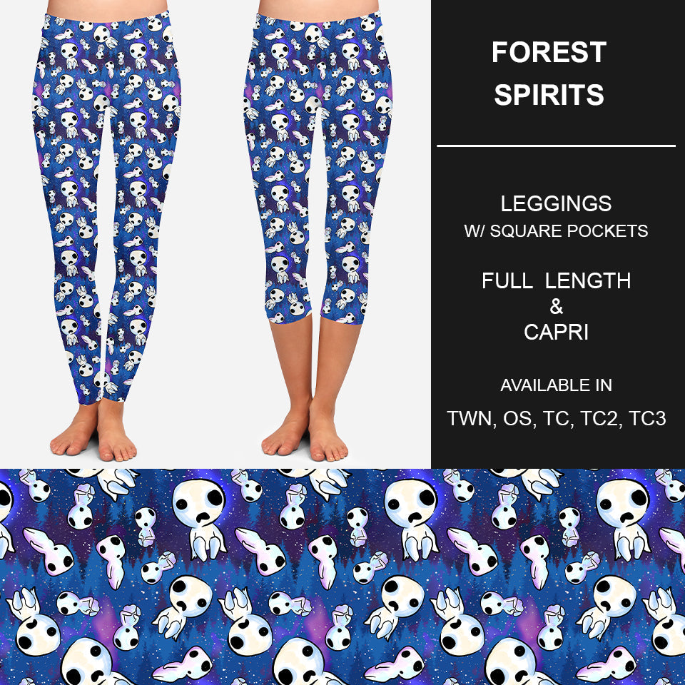 RTS - Forest Spirits Leggings w/ Pockets