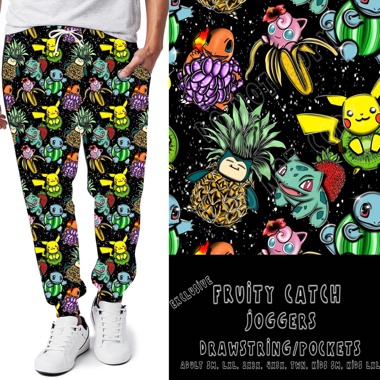 BATCH 68- FRUITY CATCH-LEGGINGS/CAPRI/JOGGER/Shorts