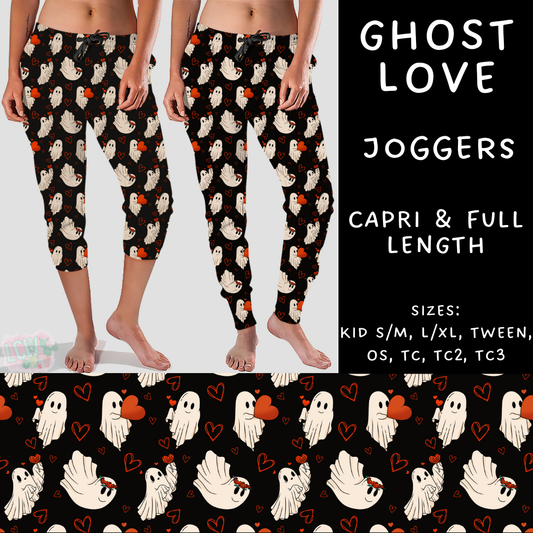 Batch #252 - Valentines Day - Closes 12/11 - ETA late Jan - Ghost Love Full and Capri Length Joggers