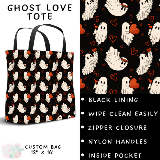 Batch #252 - Valentines Day - Closes 12/11 - ETA late Jan - Ghost Love Tote