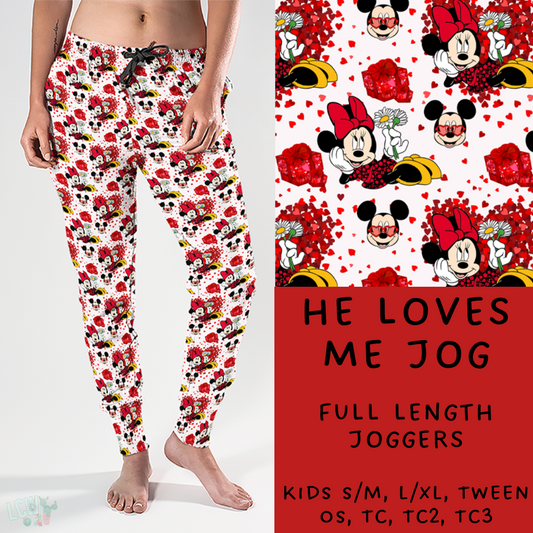 Batch #251 - Magical Love Presale - Closes 12/10 - ETA Late Jan - He Love Me Joggers