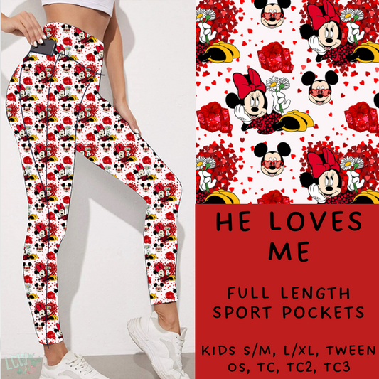 Batch #251 - Magical Love Presale - Closes 12/10 - ETA Late Jan - He Loves Me Leggings