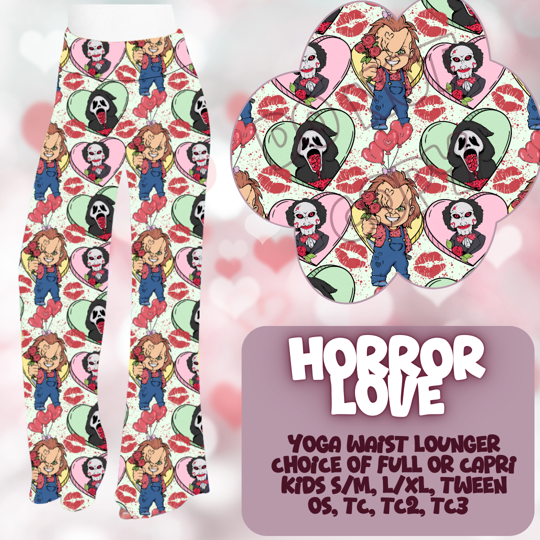 HORROR LOVE - LEGGING/JOGGER/LOUNGER - LOVE YOU RUN PREORDER CLOSING 11/30