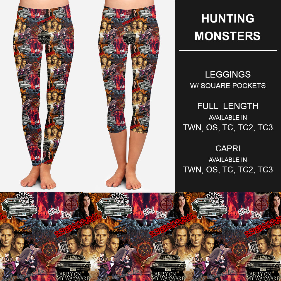 RTS - Hunting Monsters Leggings w/ Pockets