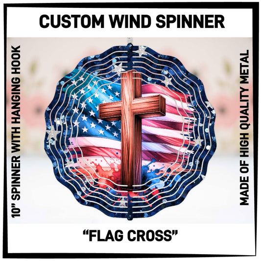 W2SN - Flag Cross Wind Spinners - Preorder ETA: Late Jan