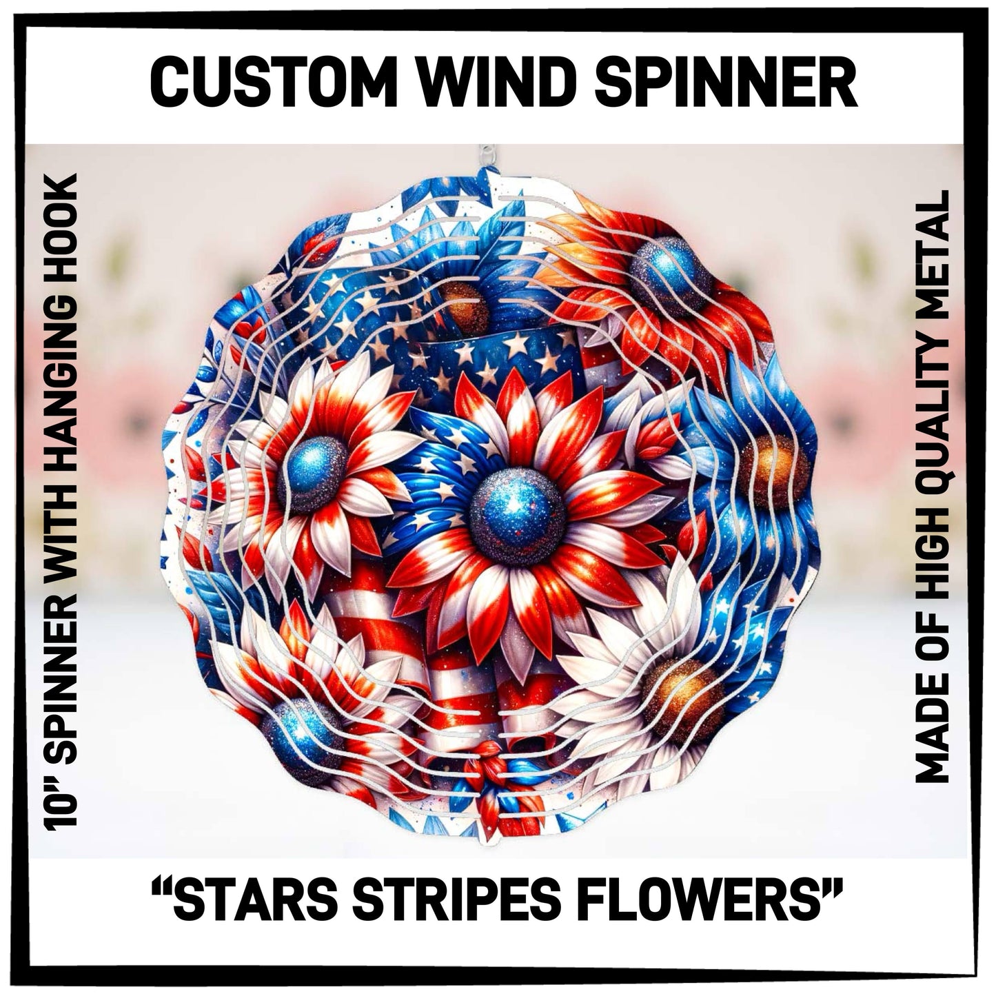 W2SN - Stars Stripes Flowers Wind Spinners - Preorder ETA: Late Jan