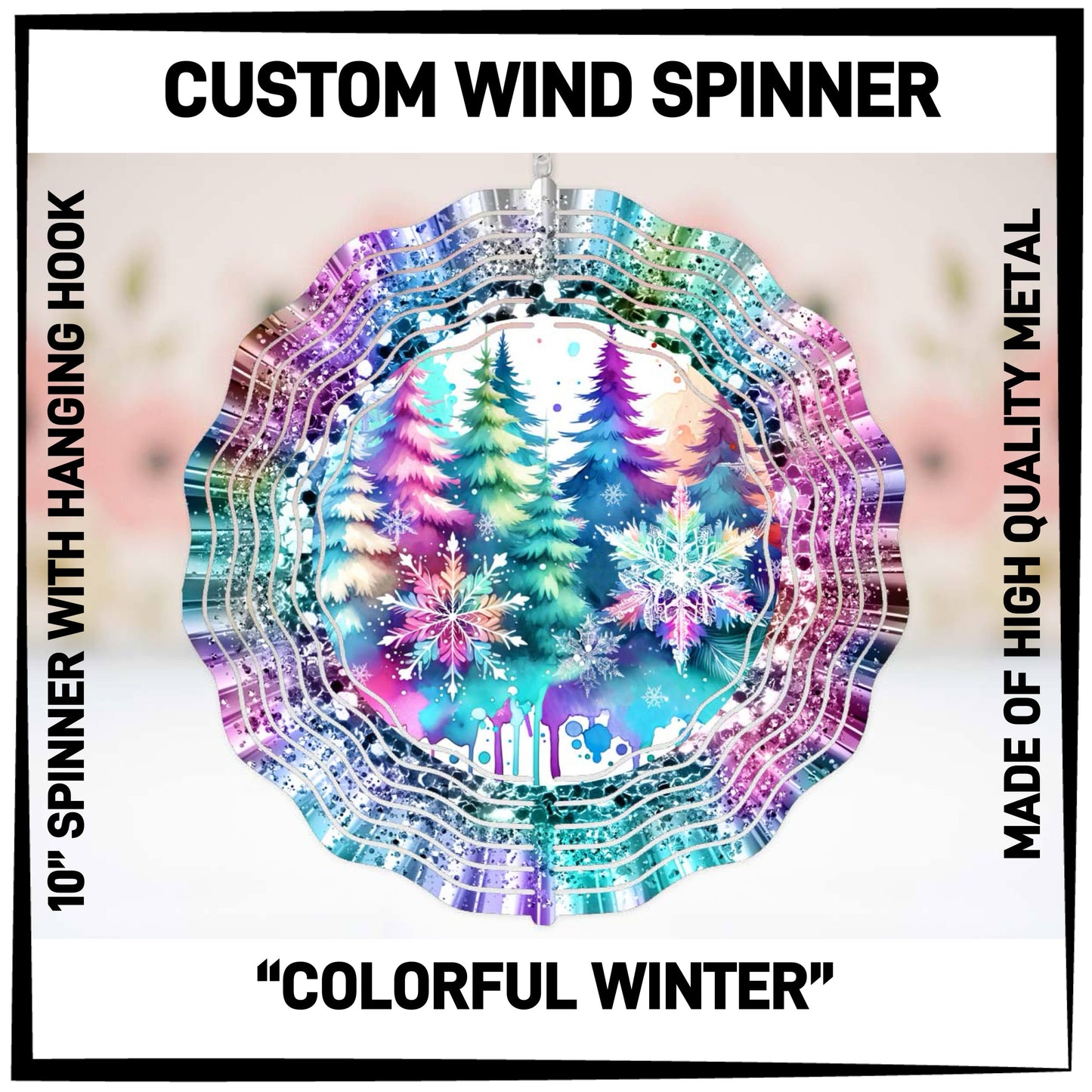 W2SN - Colorful Winter Wind Spinners - Preorder ETA: Late Jan