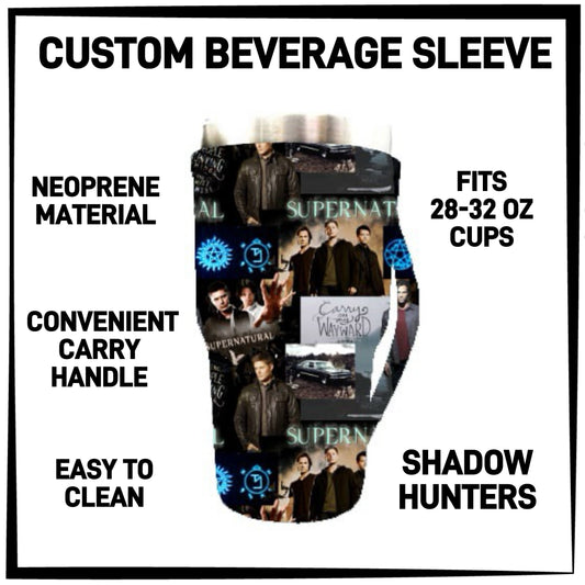 BS1L - Shadow Hunters 28-32oz Beverage Sleeves - Preorder ETA: Late Jan