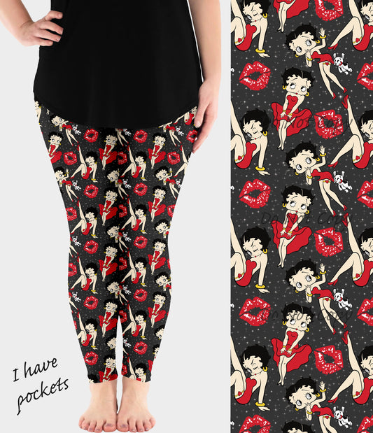 RTS - Jazzy Gal Leggings w/ Pockets