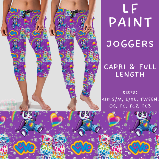 Batch #249 - October Request Run - Closes 12/6 - ETA late Jan - LF Paint Full and Capri Length Joggers