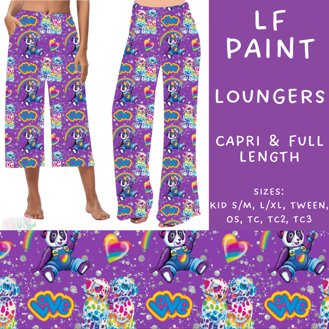 Batch #249 - October Request Run - Closes 12/6 - ETA late Jan - LF Paint Capri and Full Length Loungers