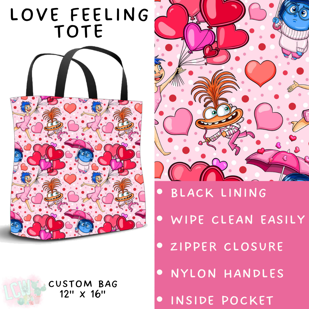 Batch #250 - Magical Valentine - Closes 12/9 - ETA late Jan - Love Feeling Tote