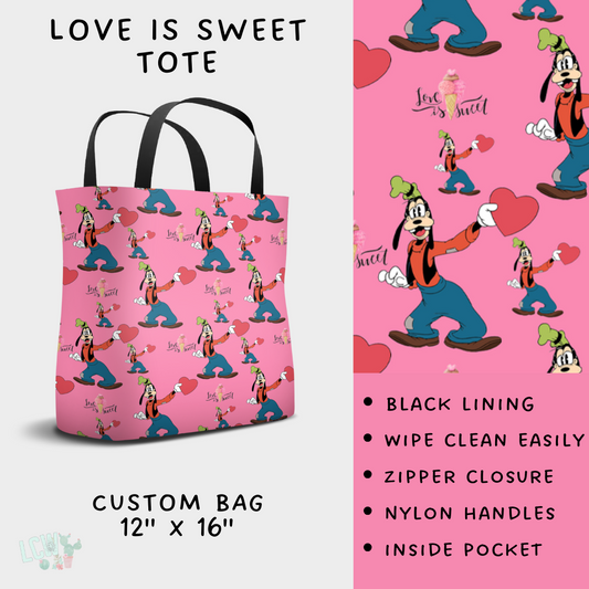 Batch #251 - Magical Love Presale - Closes 12/10 - ETA Late Jan - Love is Sweet Tote