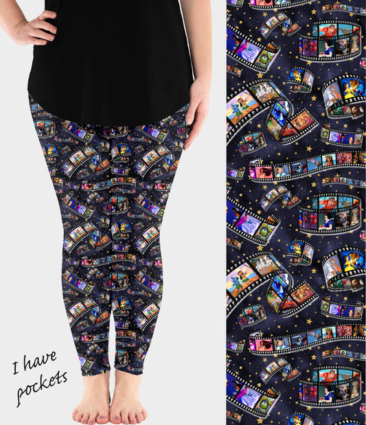 RTS - Magical Reels Leggings w/ Pockets