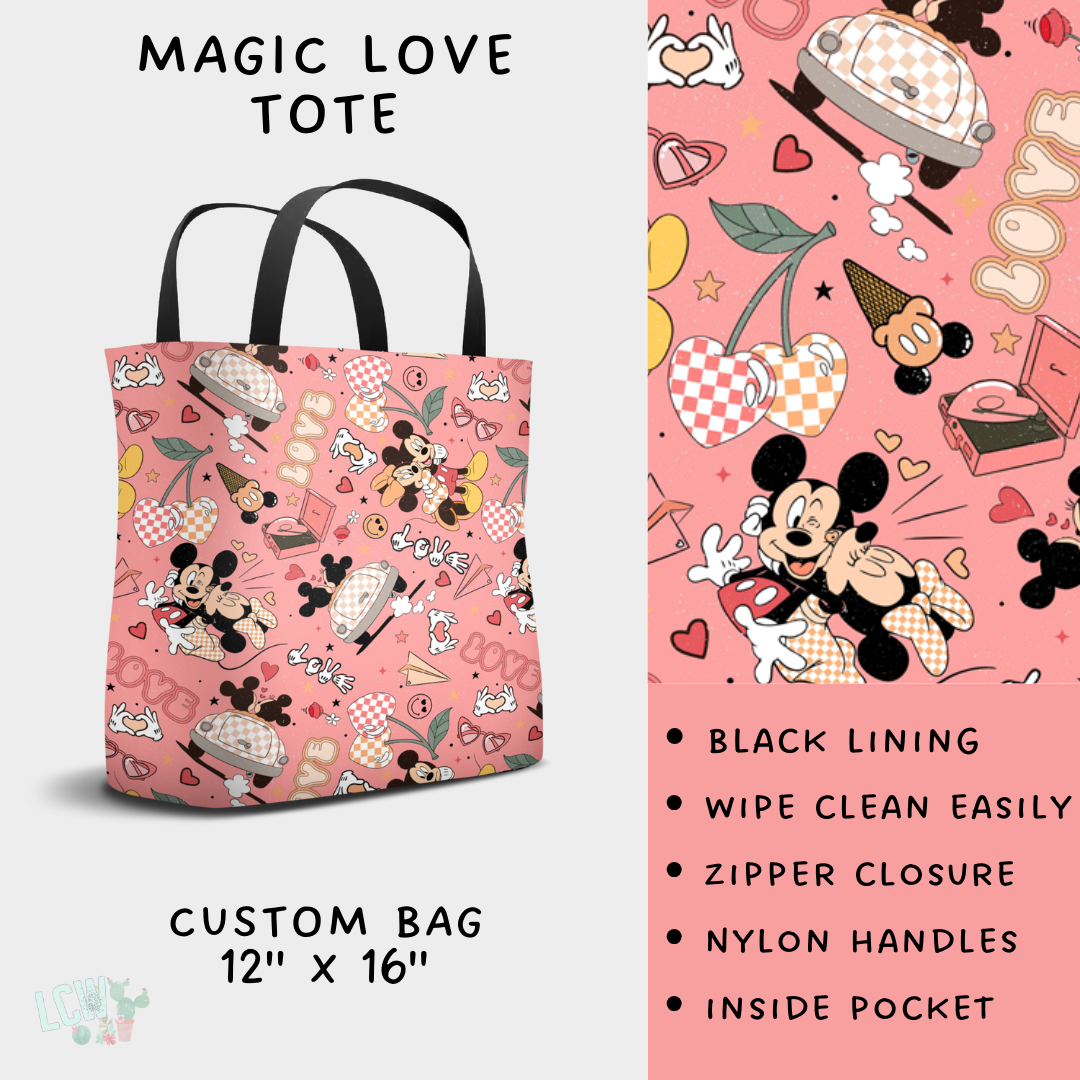 Batch #251 - Magical Love Presale - Closes 12/10 - ETA Late Jan - Magic Love Tote