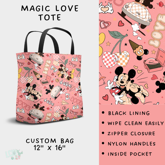 Batch #251 - Magical Love Presale - Closes 12/10 - ETA Late Jan - Magic Love Tote