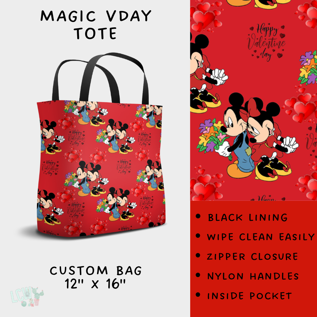 Batch #251 - Magical Love Presale - Closes 12/10 - ETA Late Jan - Magic Vday Tote