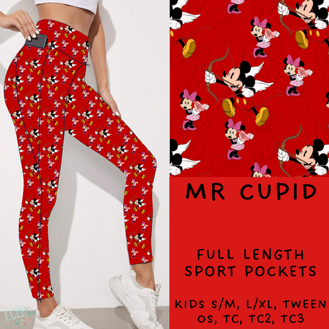 Batch #251 - Magical Love Presale - Closes 12/10 - ETA Late Jan - Mr Cupid Leggings