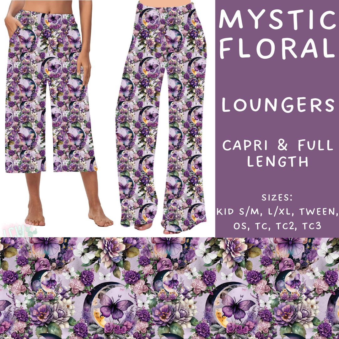 Batch #249 - October Request Run - Closes 12/6 - ETA late Jan - Mystic Floral Capri and Full Length Loungers