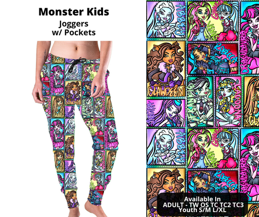 Preorder! Closes 12/2. ETA Feb. Monster Kids Joggers