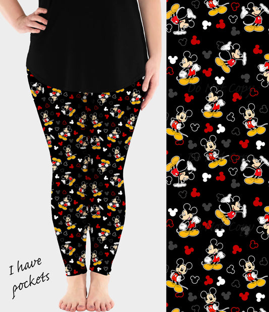 RTS - Mousing Around Leggings w/ Pockets