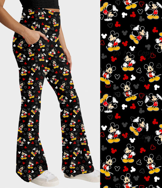 RTS - Mousing Around Flare Leggings w/ Pockets