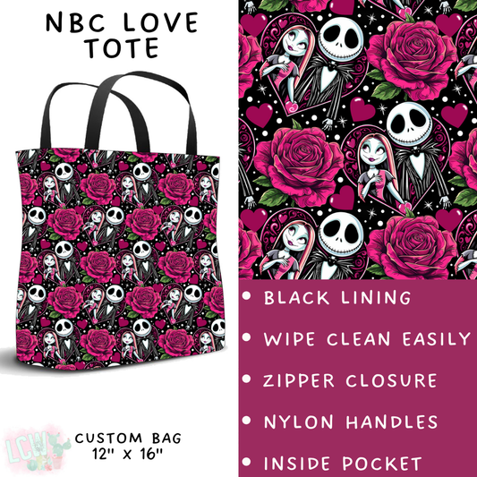 Batch #253 - Valentine Characters - Closes 12/13 - ETA mid/late Jan - NBC Love Tote