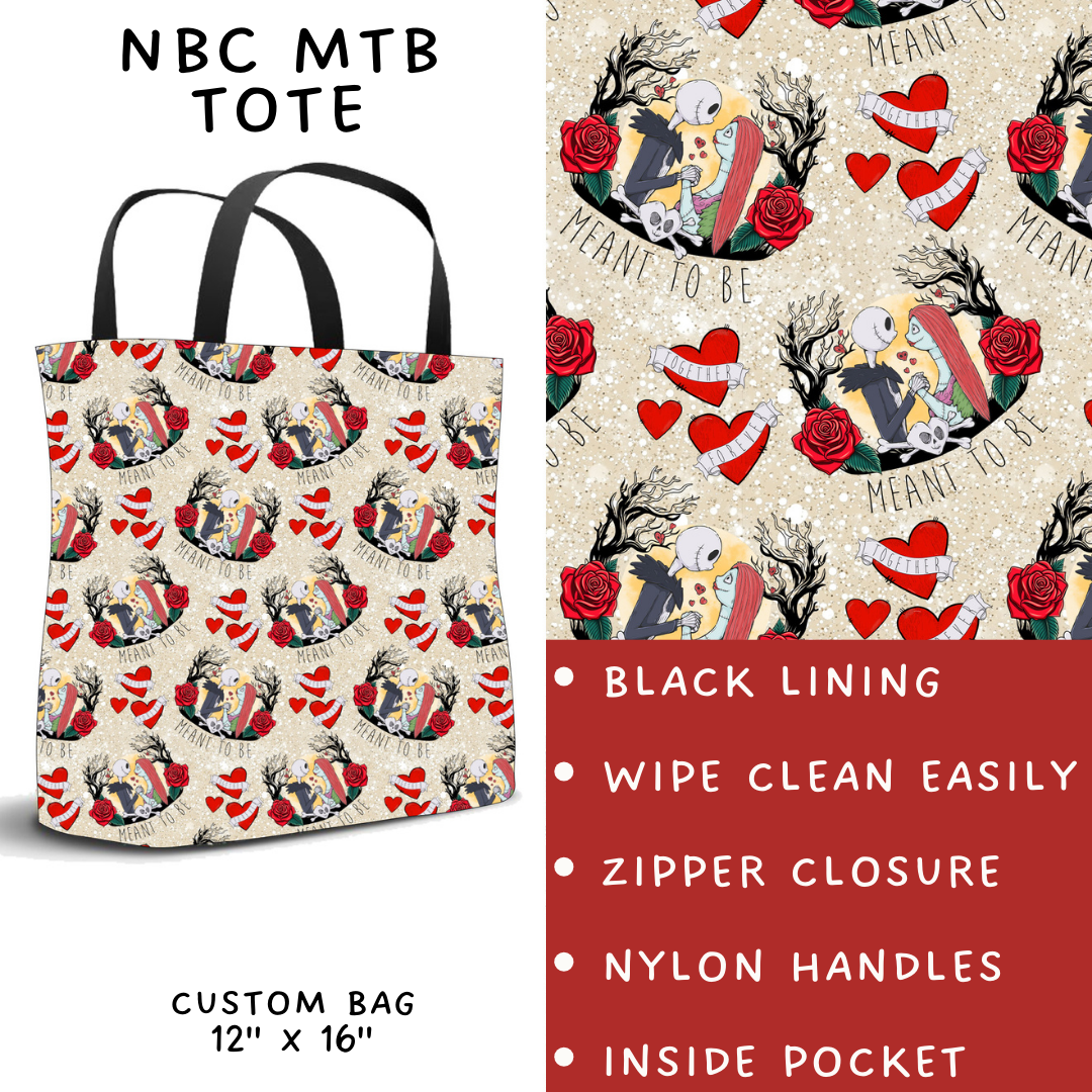 Batch #253 - Valentine Characters - Closes 12/13 - ETA mid/late Jan - NBC MTB Tote