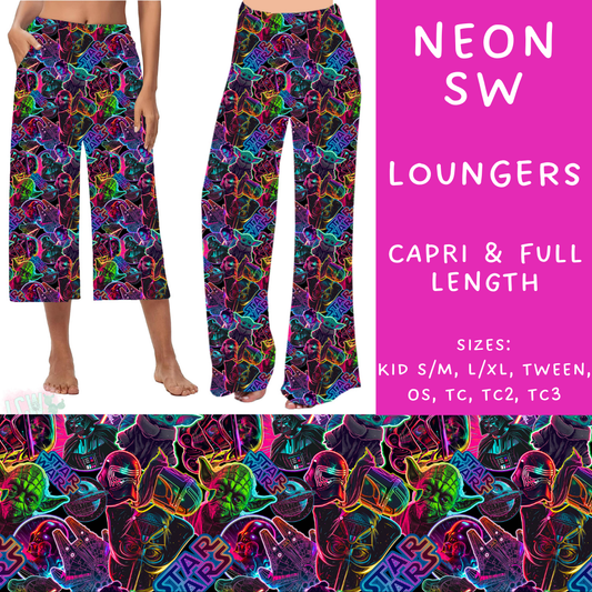 Batch #247 - Cool Characters 6 - Closes 12/2 - ETA late Jan - Neon SW Capri and Full Length Loungers