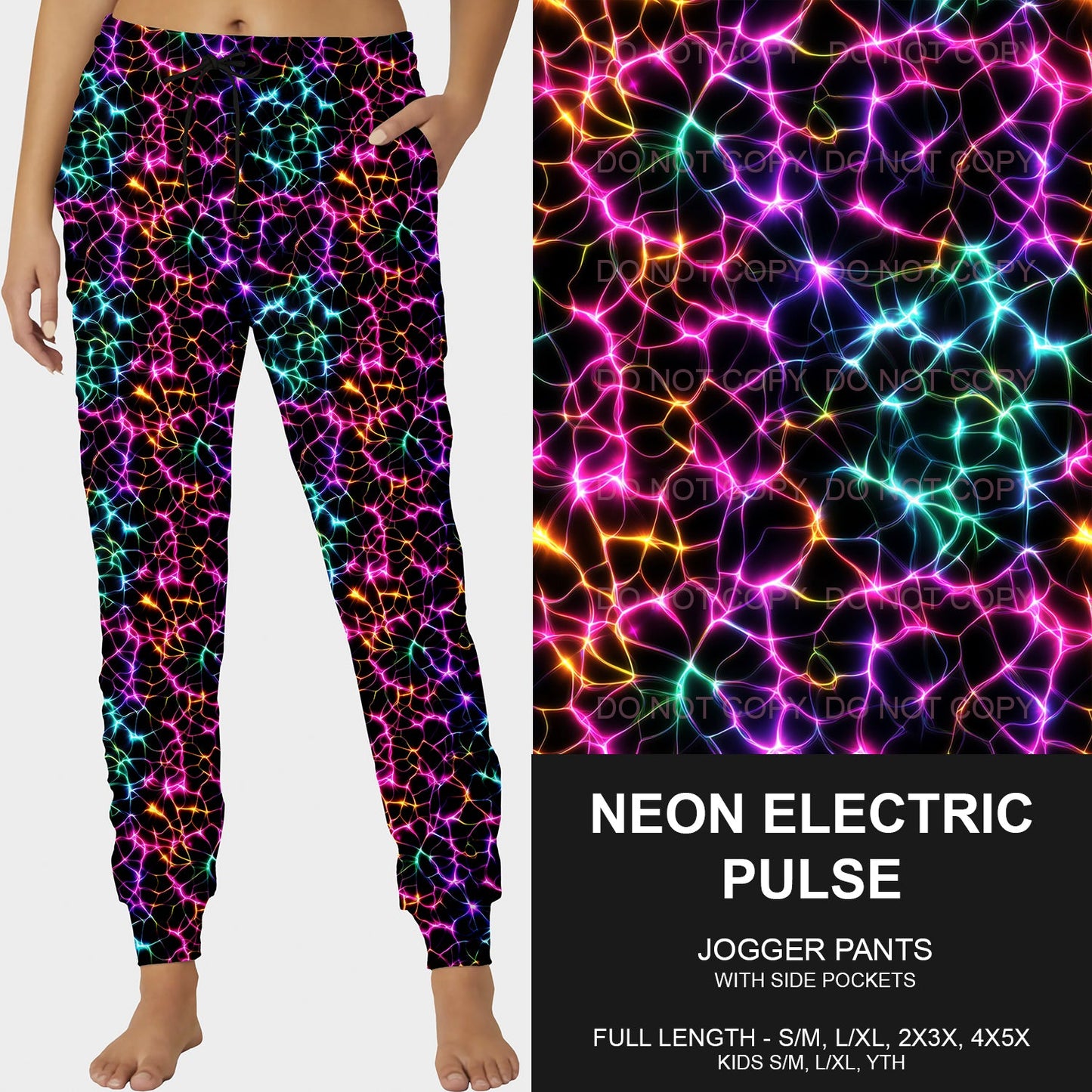 B200 - Preorder Neon Electric Pulse Joggers (Closes 12/15. ETA late Feb.)