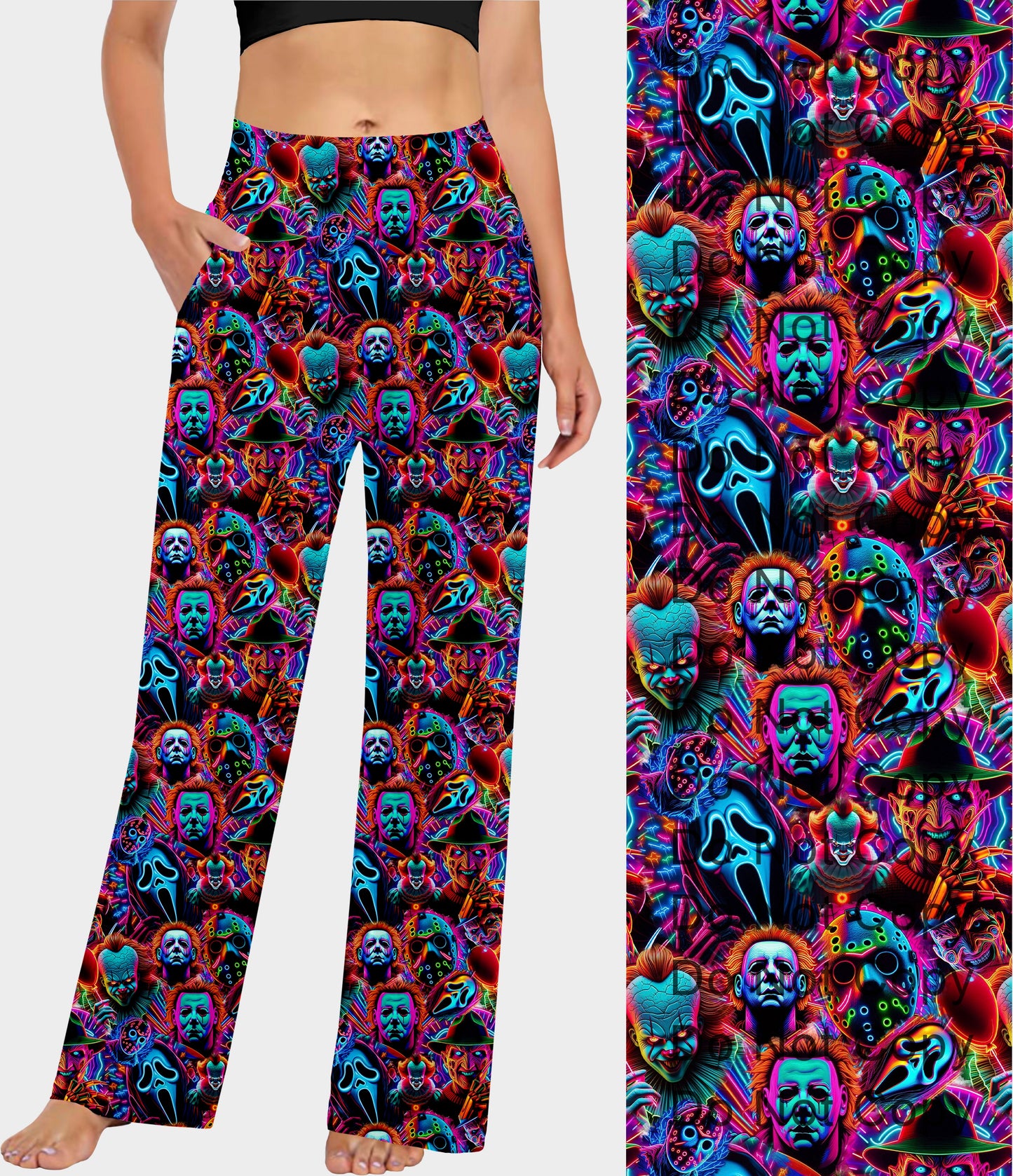 RTS - Neon Horror Lounge Pants