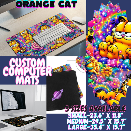 ORANGE CAT - COMPUTER MAT PREORDER CLOSING 12/6