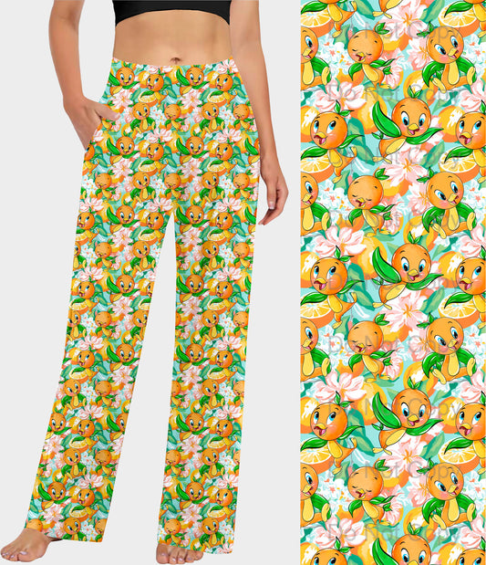 RTS - Orange Cutie Lounge Pants