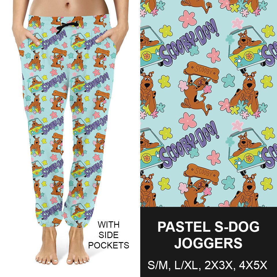 RTS - Pastel S-Dog Joggers