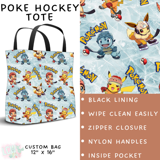 Batch #247 - Cool Characters 6 - Closes 12/2 - ETA late Jan - Poke Hockey Tote