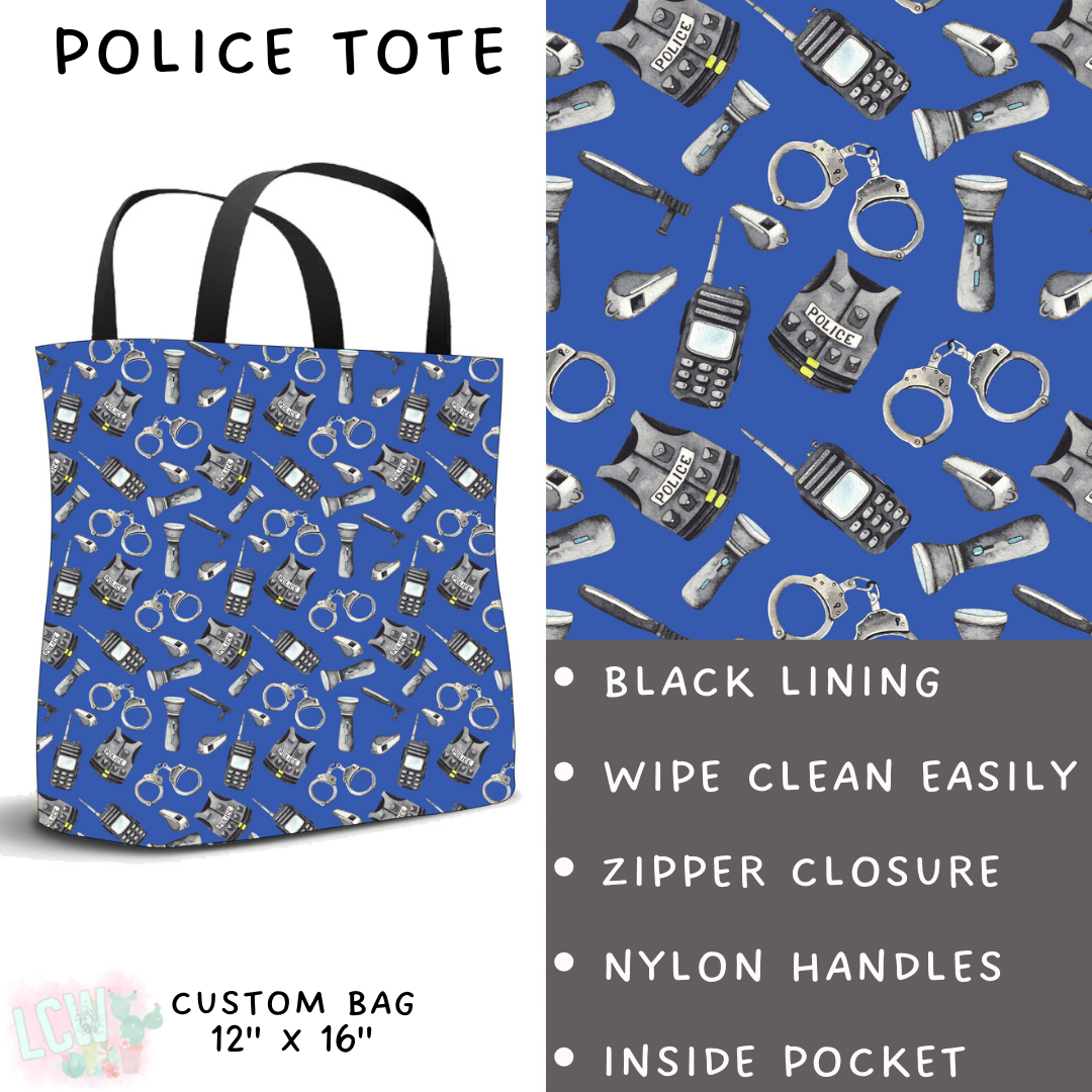 Batch #248 - Careers Collection - Closes 12/4 - ETA late Jan - Police Tote