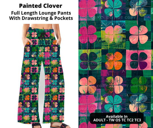 Preorder! Closes 12/11. ETA Feb. Painted Clover Full Length Lounge Pants