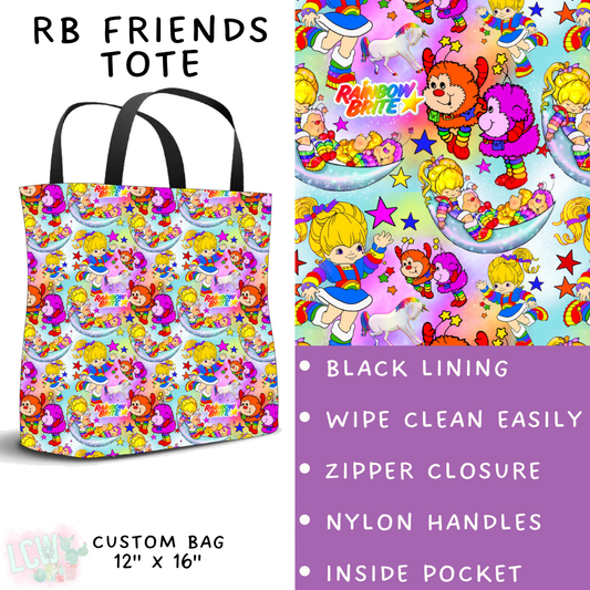 Batch #247 - Cool Characters 6 - Closes 12/2 - ETA late Jan - RB Friends Tote