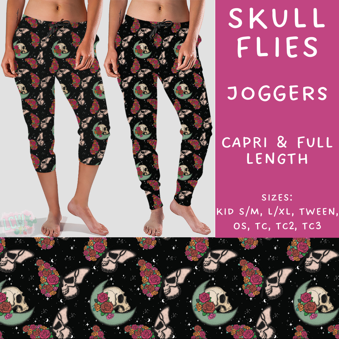 Batch #249 - October Request Run - Closes 12/6 - ETA late Jan - Skull Flies Full and Capri Length Joggers