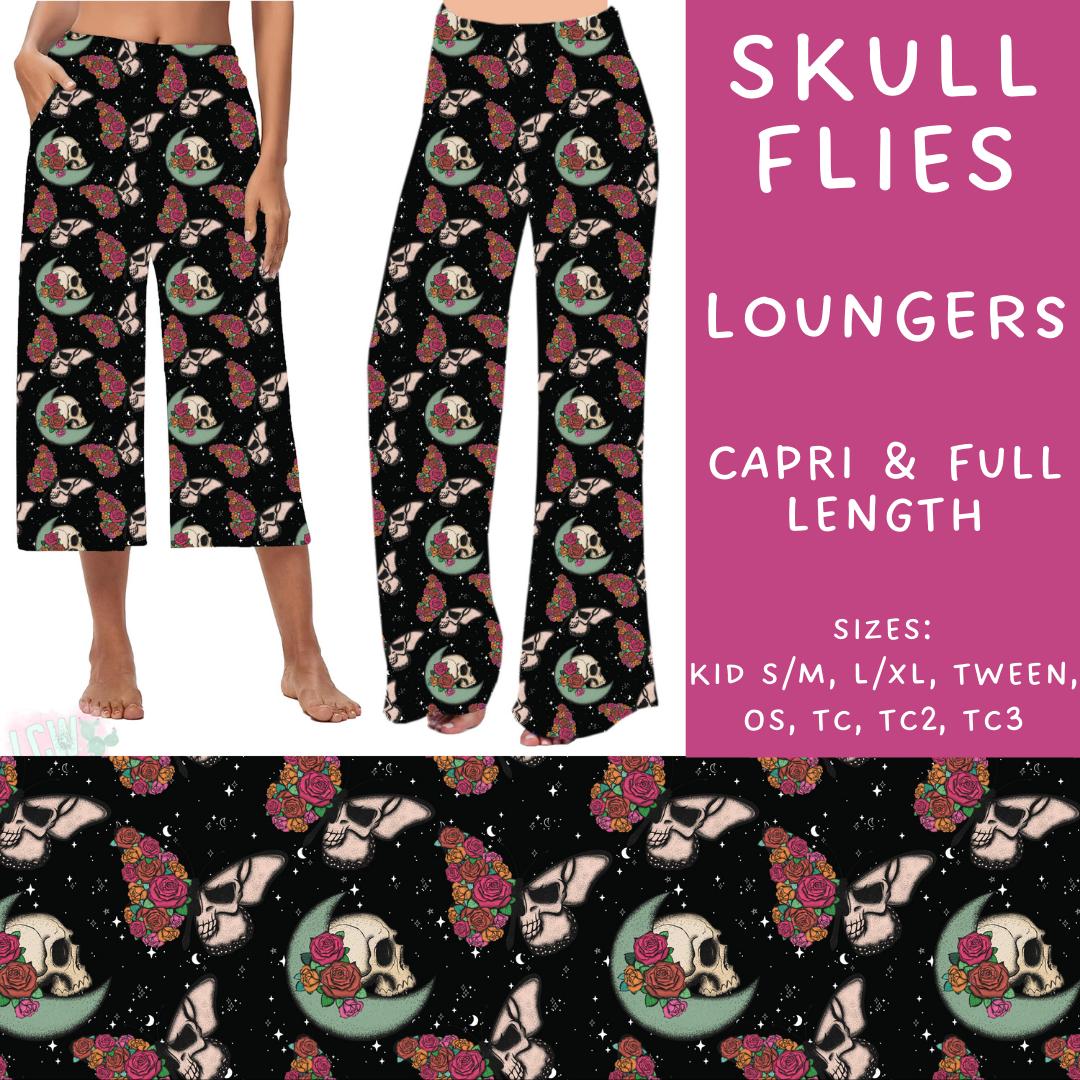 Batch #249 - October Request Run - Closes 12/6 - ETA late Jan - Skull Flies Capri and Full Length Loungers