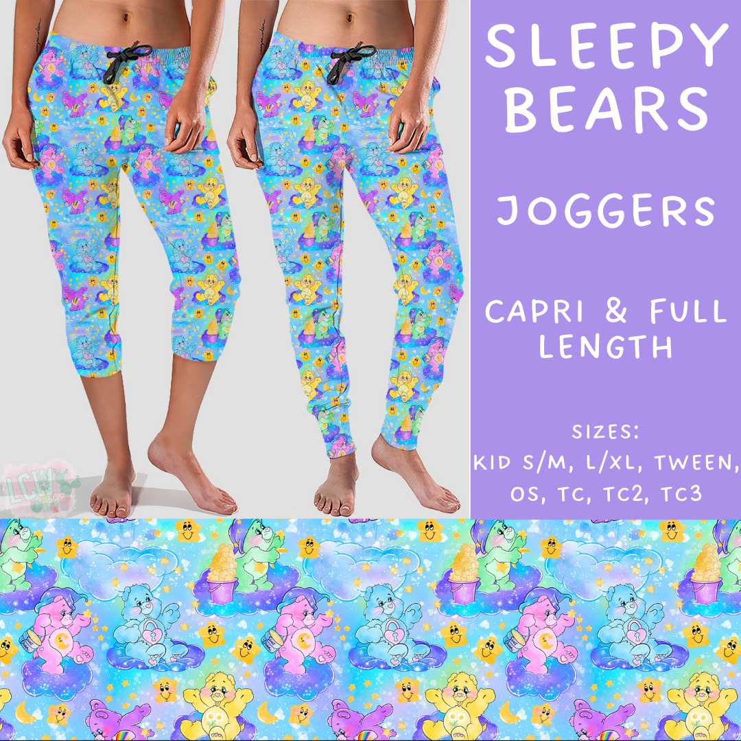 Batch #249 - October Request Run - Closes 12/6 - ETA late Jan - Sleepy Bears Full and Capri Length Joggers