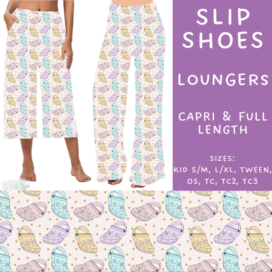 Batch #249 - October Request Run - Closes 12/6 - ETA late Jan - Slip Shoes Capri and Full Length Loungers